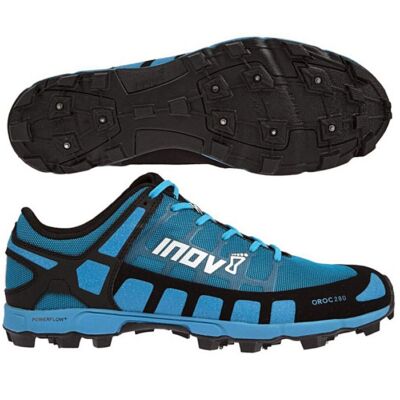  inov-8 Oroc 280 v3 szöges tájfutó cipő (kék-fekete) Precision fit