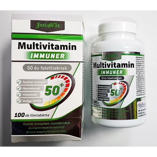 JutaVit Multivitamin 50 év felettieknek, 100db